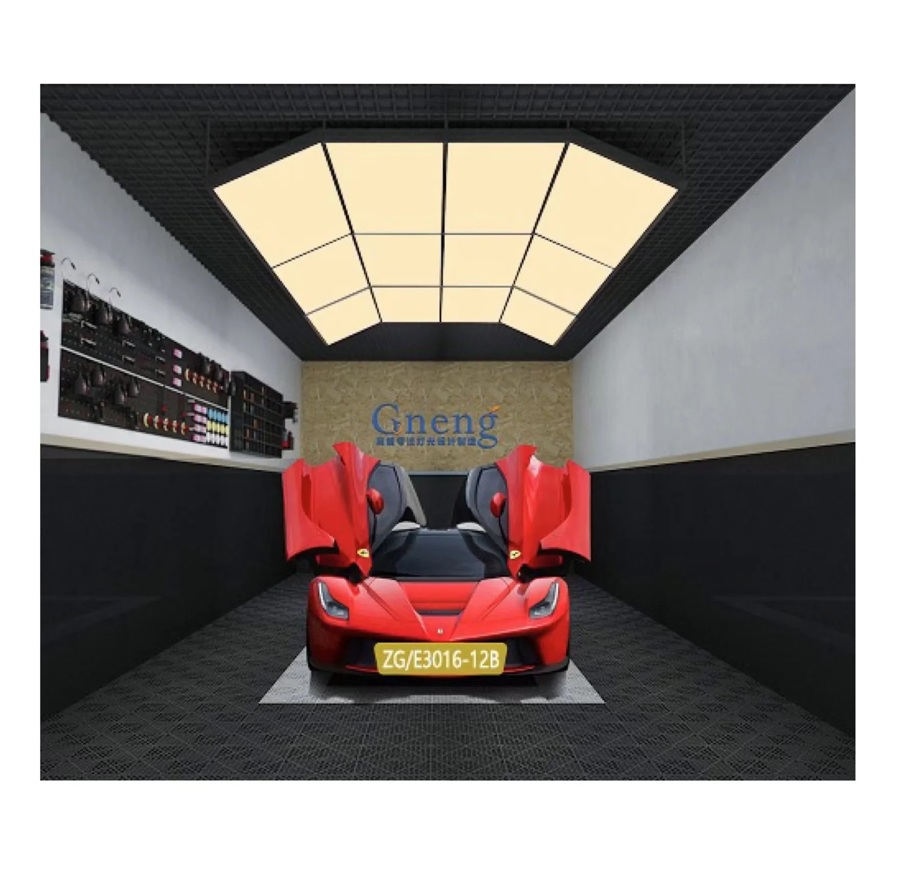 Gonengo Custom Designed LED Lighting Box High Flux 6500K Auto Parts Equipment Car Detailing Light