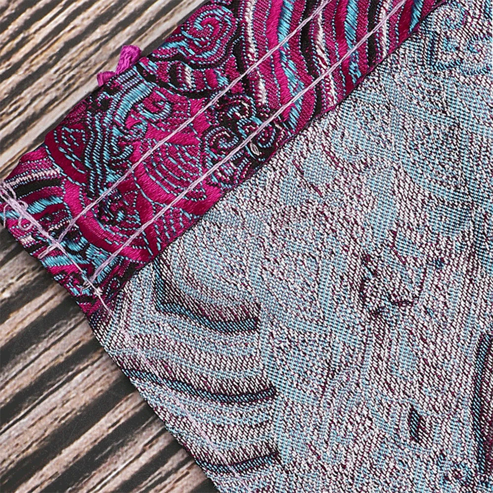 كاندي فافور المطرزة حفلة هدية الرباط الساتان مجوهرات التعبئة والتغليف حقيبة حقيبة التخزين الحقيبة #4