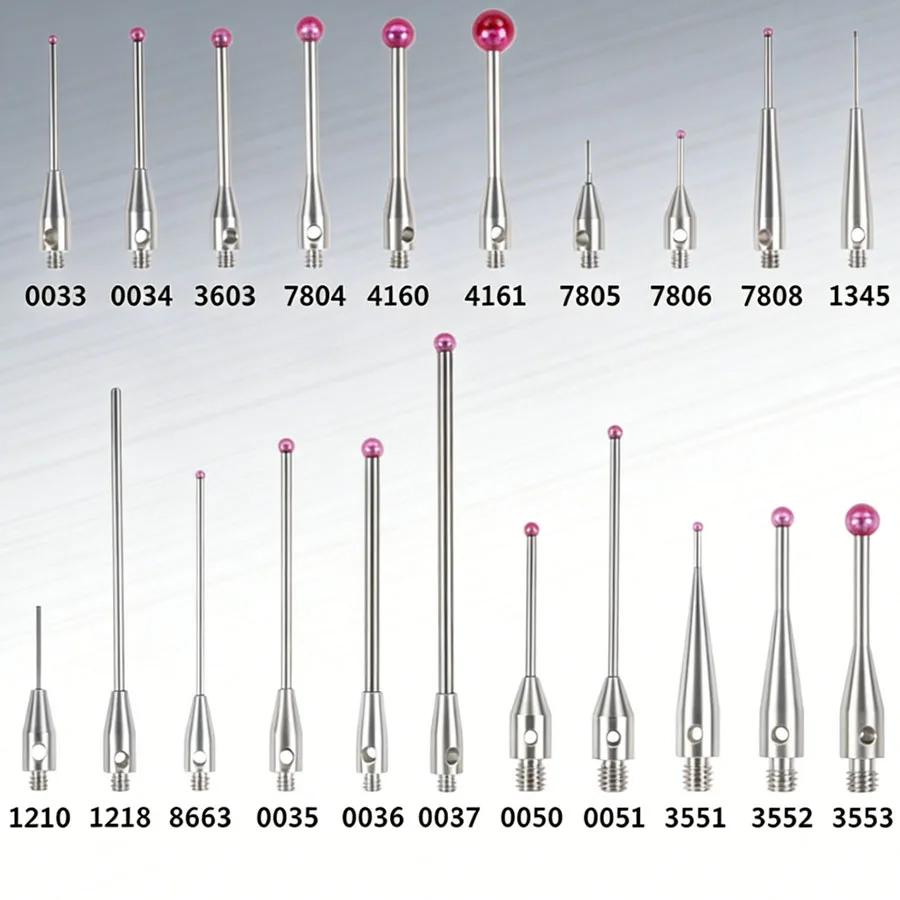 2026 New M2M3 Renishaw Coordinate Measuring Needle Three Dimensional Measuring Head Ruby Measuring Needle 0.5/1.0/1.5/2.0/3.0