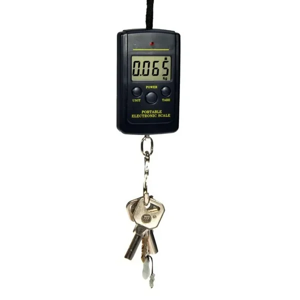 Portable Pocket Scales 40kg 10g Mini Electronic Digital Scale Hanging Fishing Hook Pocket Luggage Weighing Scale image 5