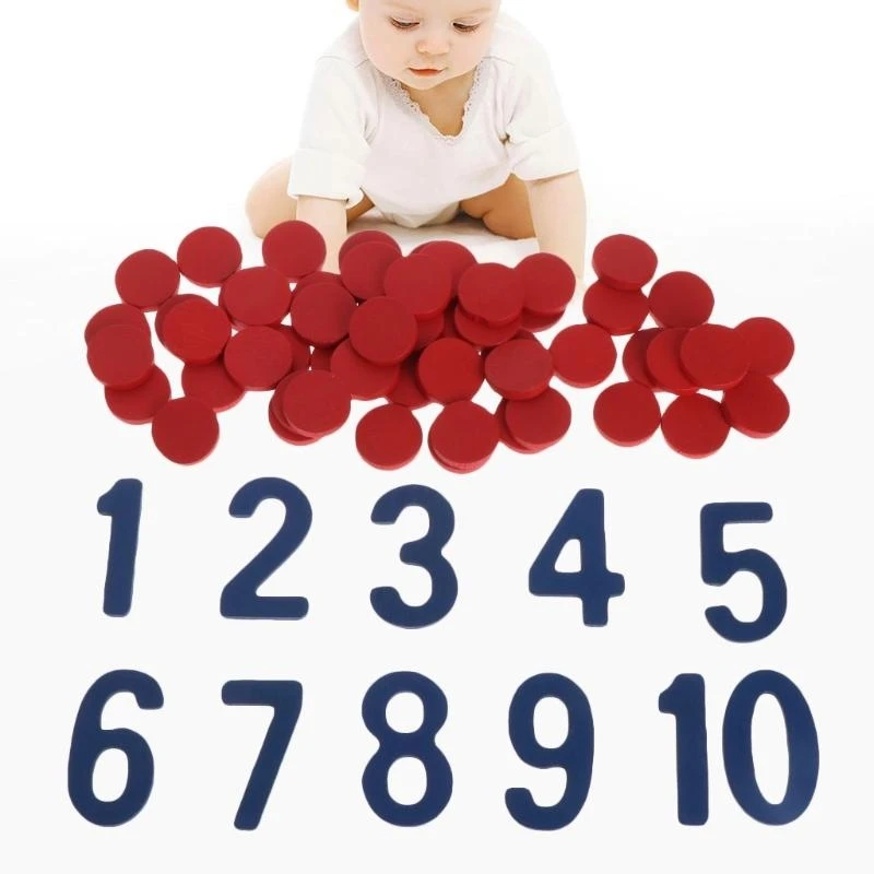 Q0KB Cards Counter Teaching Aid School Math Homeschool Curriculum Toy