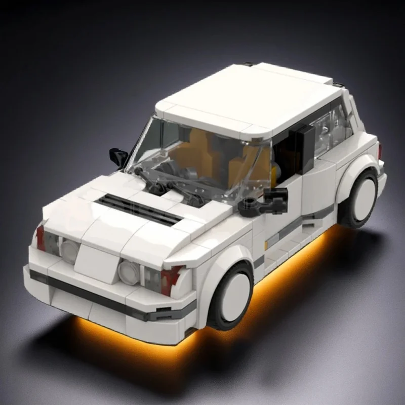 361 Peças MOC City Champions Super Carro Opel Corsa Sprint Gr B Modelo Protótipo Tecnologia DIY Blocos de Montar para Exibição e Presente