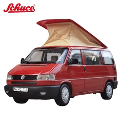 1:18 VW T4 VW T4 travel van diecast alloy simulation model, children's collection of decorative toys, holiday gifts for children