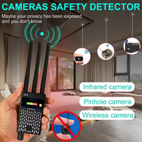 Anti Spy CDMA Signal Finder RF Detector GSM Audio GPS Tracker 4G 5G Mobile Signal WiFi Jammer Blocker Spy Gadget Camera Detector