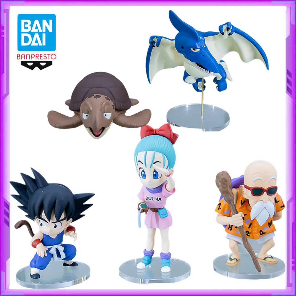 

Оригинальный Banpresto Dragon Ball WCF Son Goku Master Roshi Bulma ПВХ аниме фигурки экшн-фигурки модель игрушки