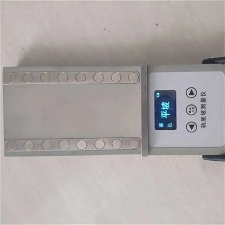 Digital display rail bottom slope measuring instrument for railway rail slope detection instrument