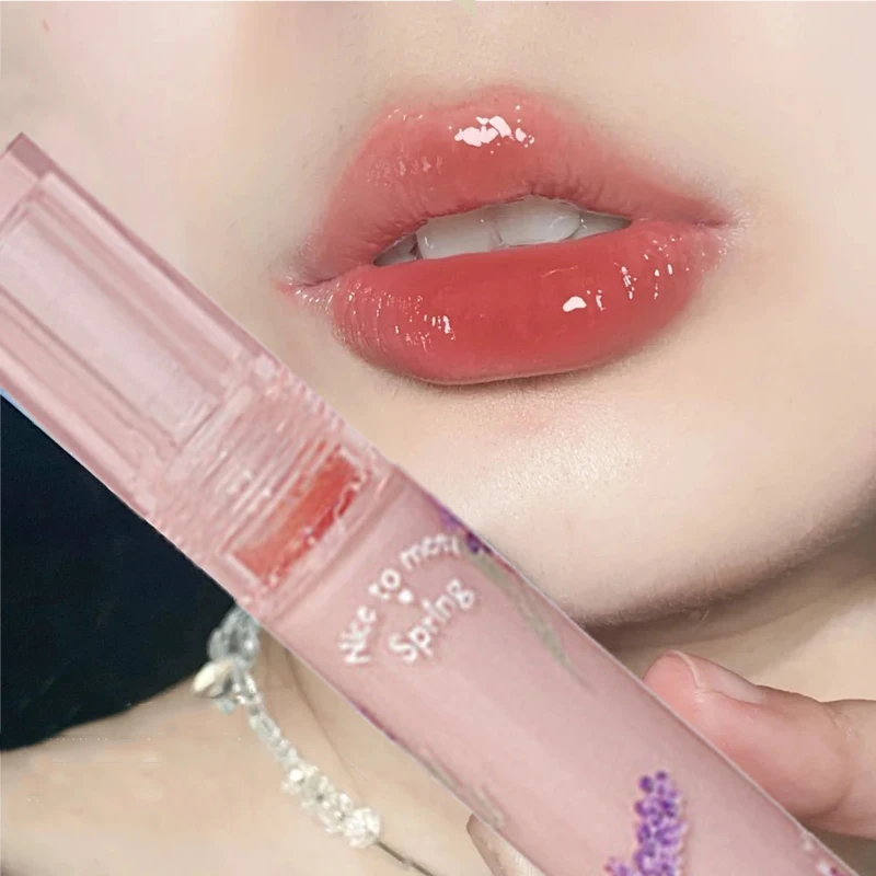 Hydraterende Lipgloss Hoogglans Waterdichte Sexy Rode Lip Tint Langdurige Non-stick Cup Spiegel Water Lip Glazuur make-Up Cosmetische