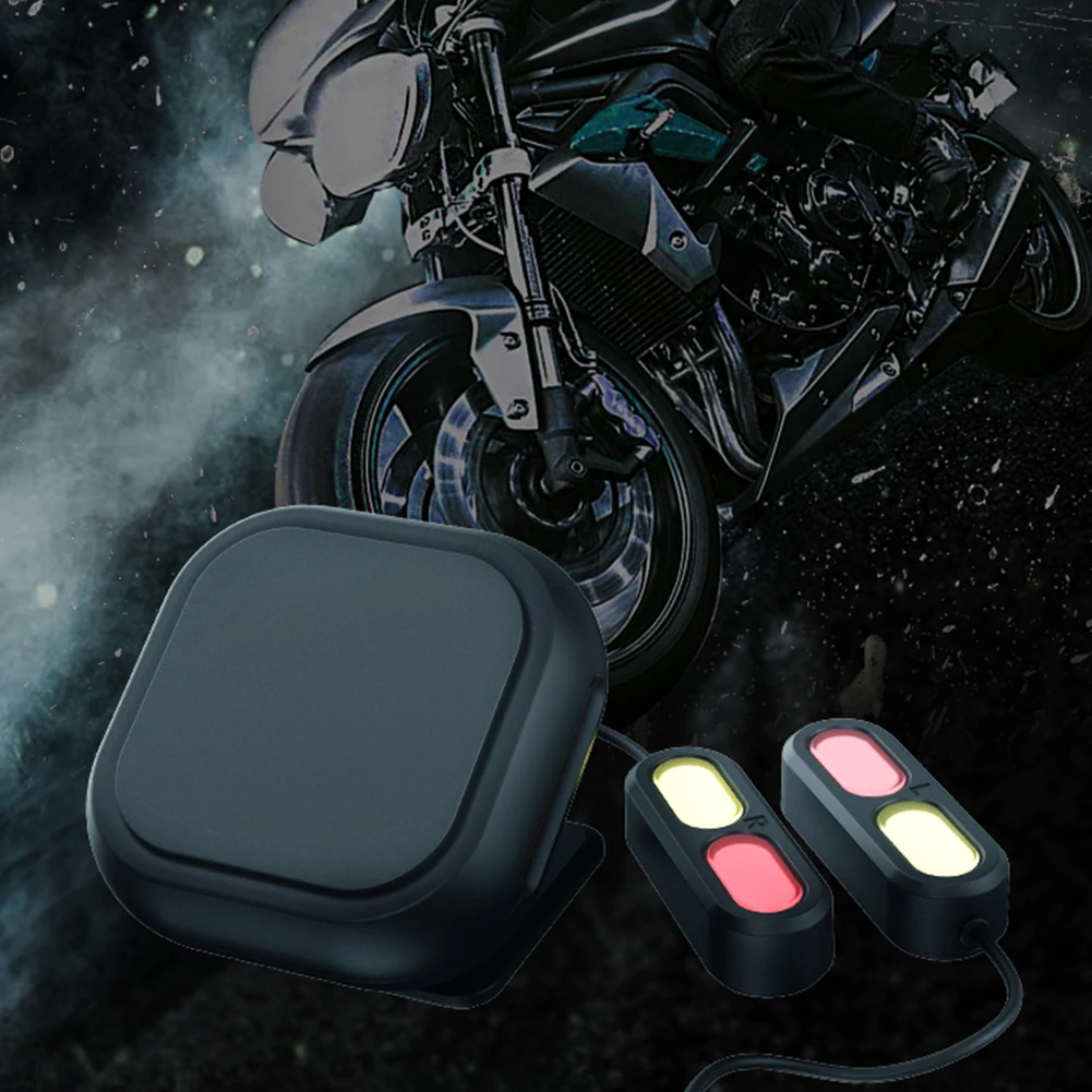 

Universal Motorcycle Blind Spot Radar Detection System Wave Sensor Lane Change Assist System for All Motorcycles Accessories