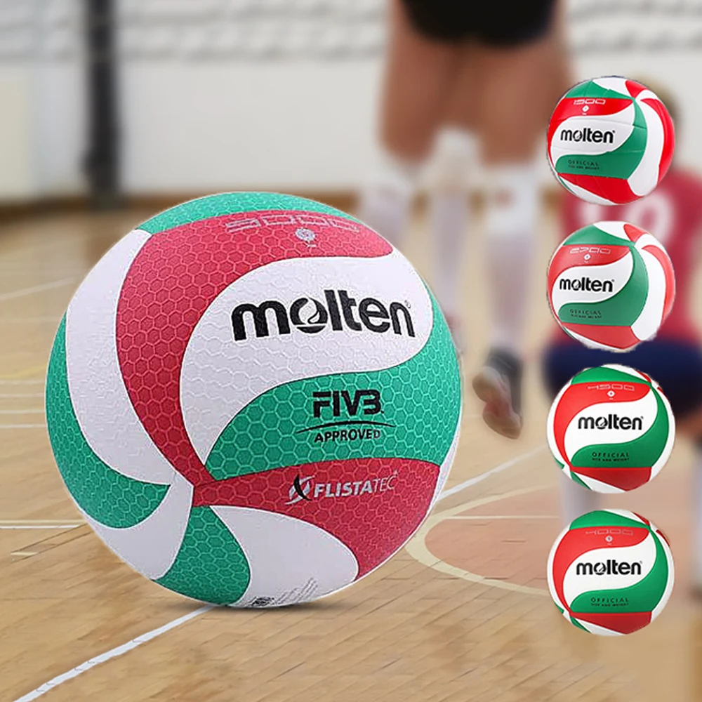 Palla fusa V5M5000 pallavolo Standard taglia 5 PU per allenamento da competizione per adulti e adolescenti