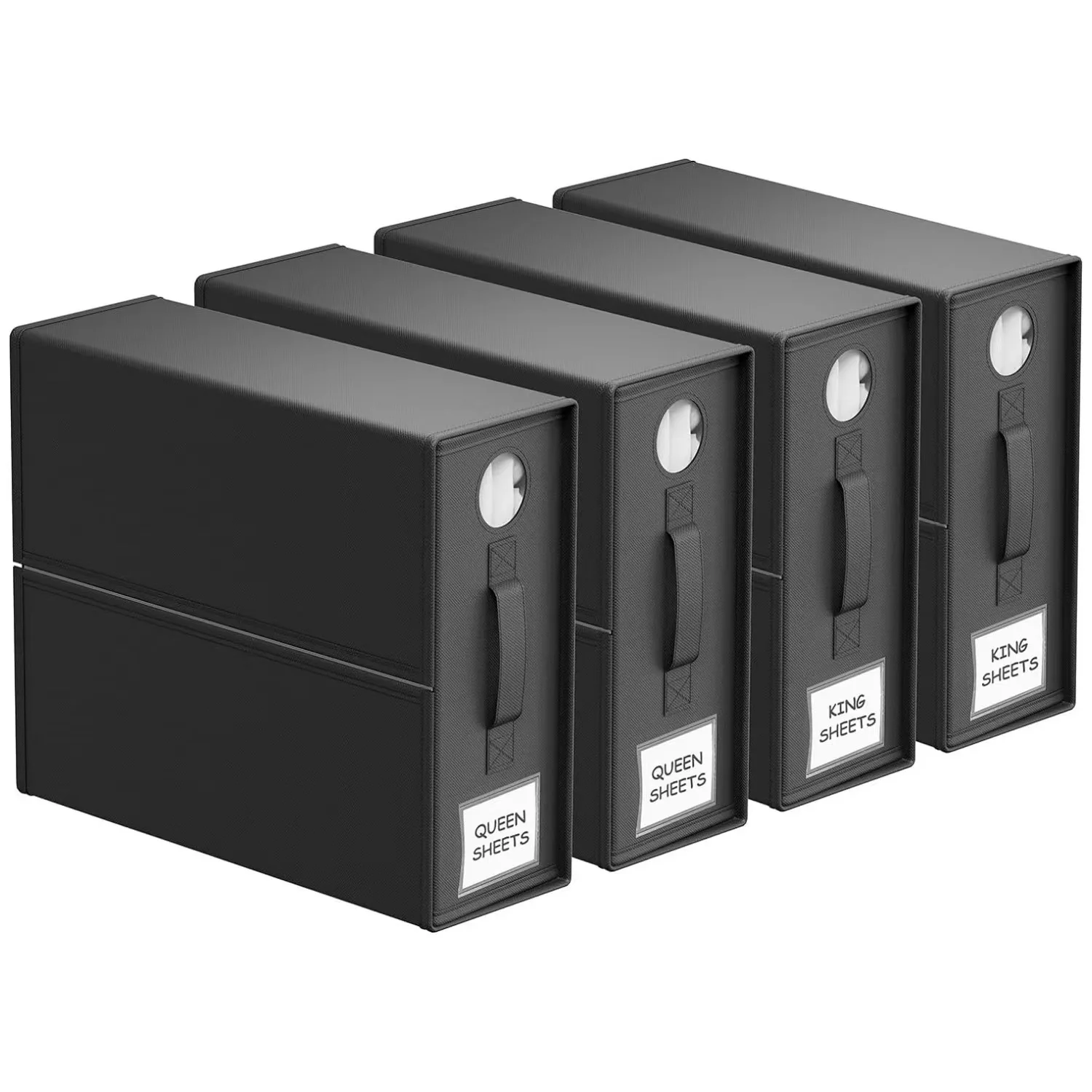 Bed Sheet Storage Box Oxford Cloth Zipper Four Piece Set Clothing and Miscellaneous Sorting Storage Box