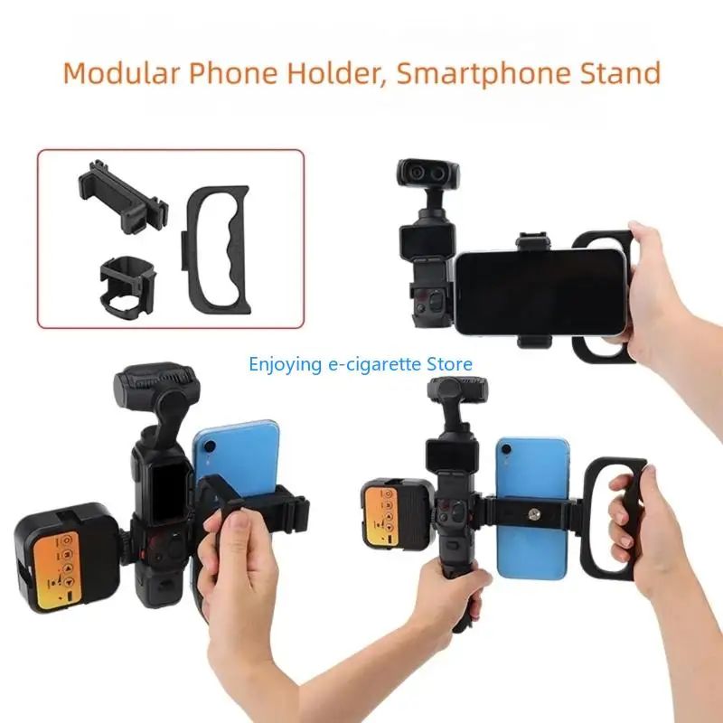Creators Phone Grip-Kamerahalterung mit Kaltschuhhalterung für Livestreaming-Nutzung Y4QF – Detail 6
