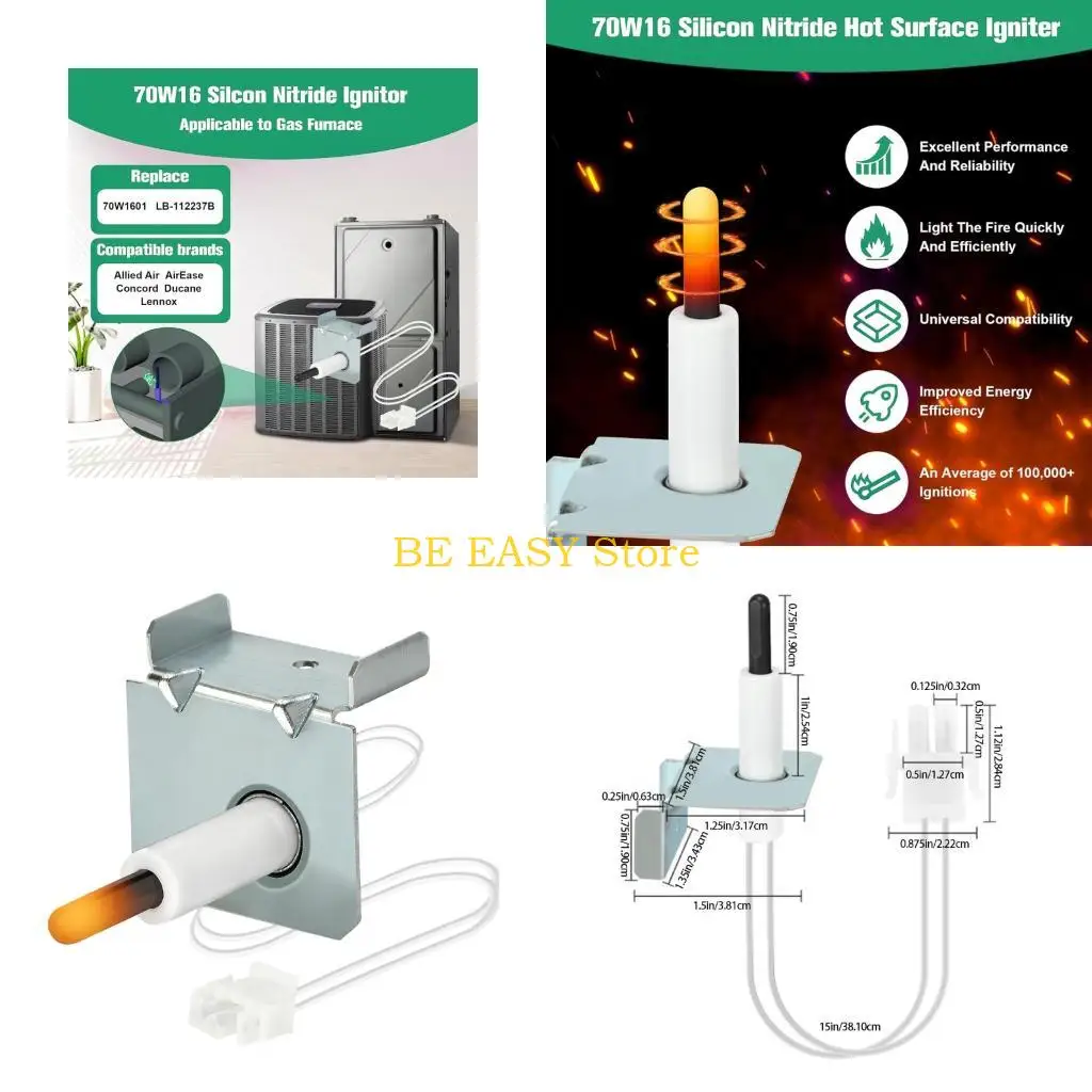

E28F Universals 70W16 Воспламенитель горячих поверхностей для применения в различных устройствах
