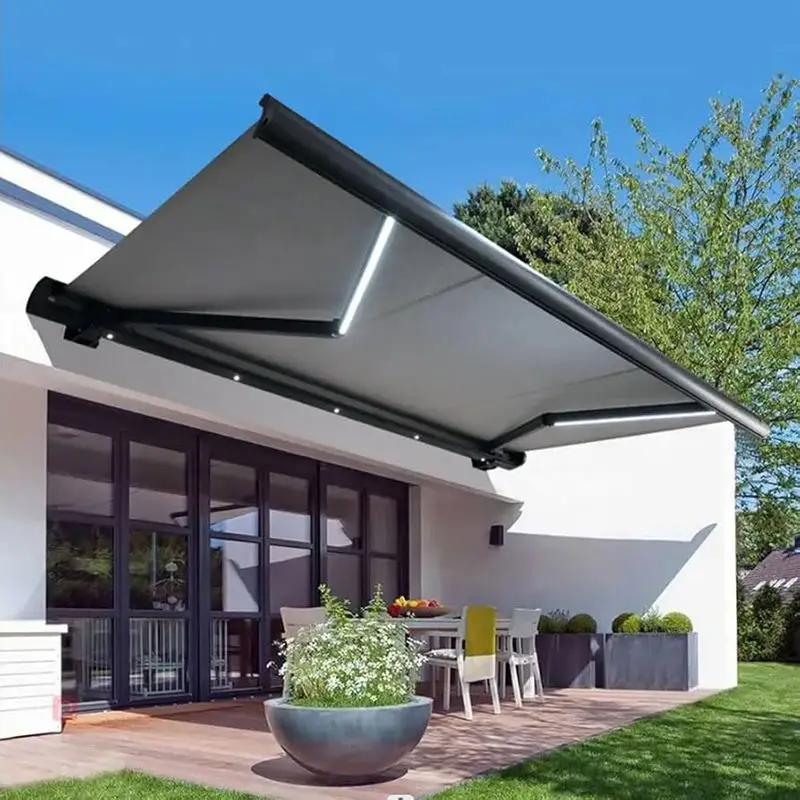 Various Colors and Sizes Available Rainproof Sunshade Fashion Design Outdoor Awning Modern Multi Functional Durable Canopy