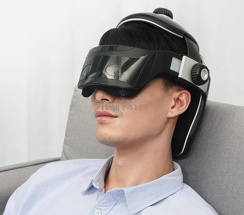 Eye head 2 in 1 multi-function head massage apparatus home head treatment insomnia migraine physiotherapy