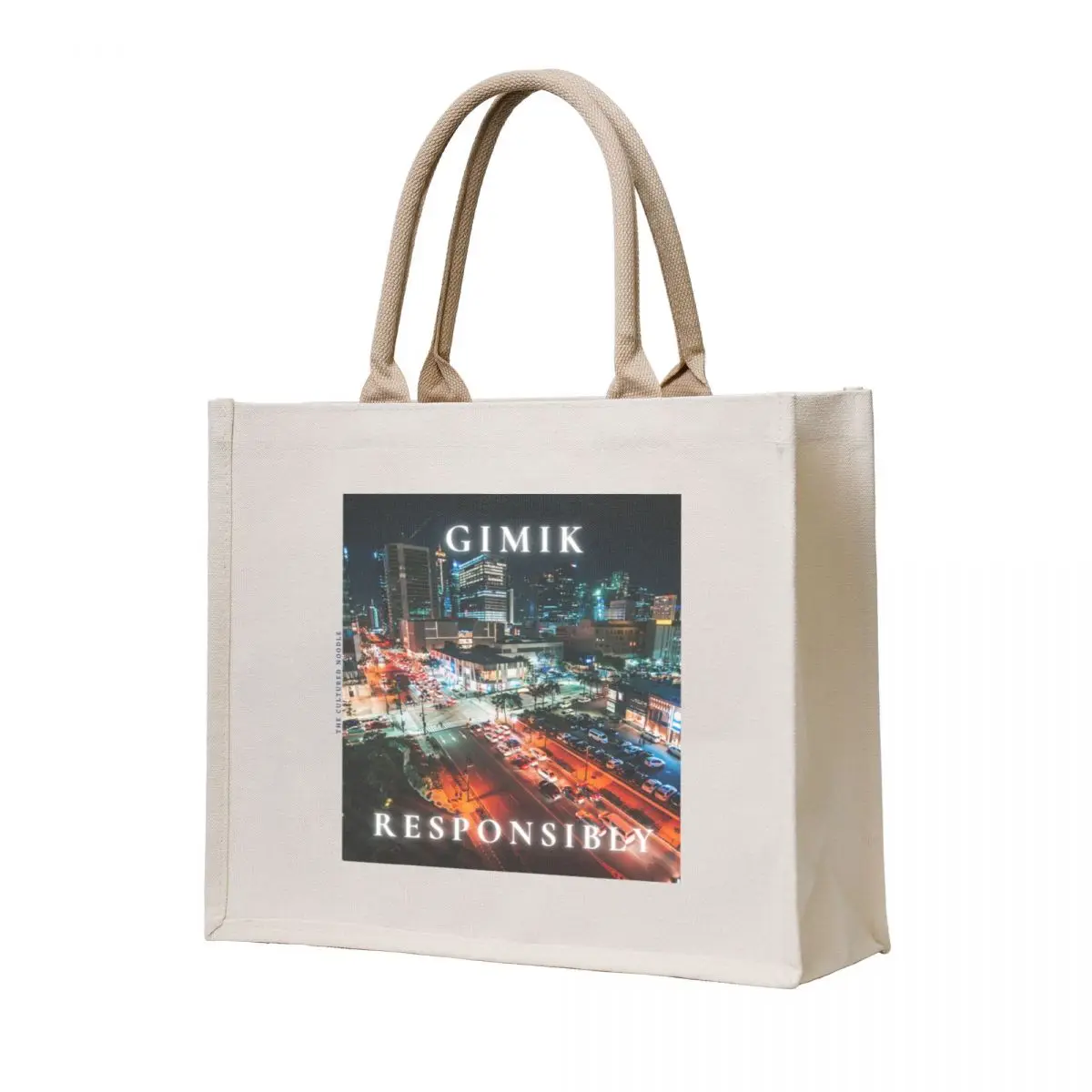 

Gimik Responsibly Tote Bag Cloth bag Women's shopping bag personalized tote