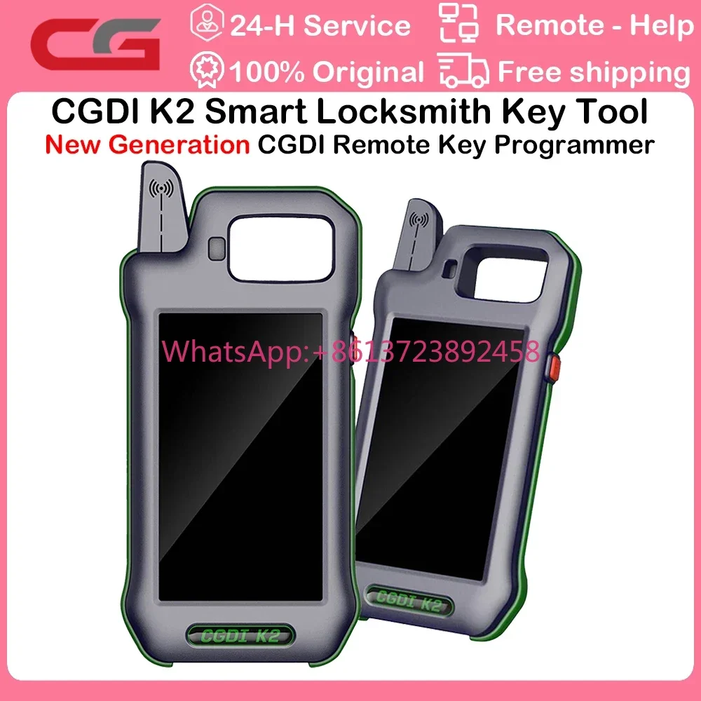 2025 CGDI K2 Wifi Professional Multi-functional Smart Locksmith Key Tool Remote Generator Support 96Bit ID48 Copy