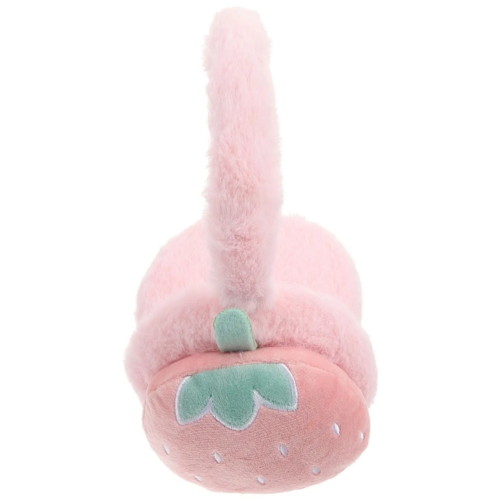 Warm Earmuffs Winter Ear Covers Cold Weather Snow Keeping Cute Strawberry Cartoon Embroidery Kids Lightweight Outdoor
