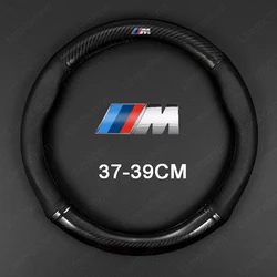 Auto Emblem Accessories For Bmw 1 3 5 Series M Performance E46 E90 E60 F10 F30 E39 E36 F20 E87 F20 E88 Car Steering Wheel Cover