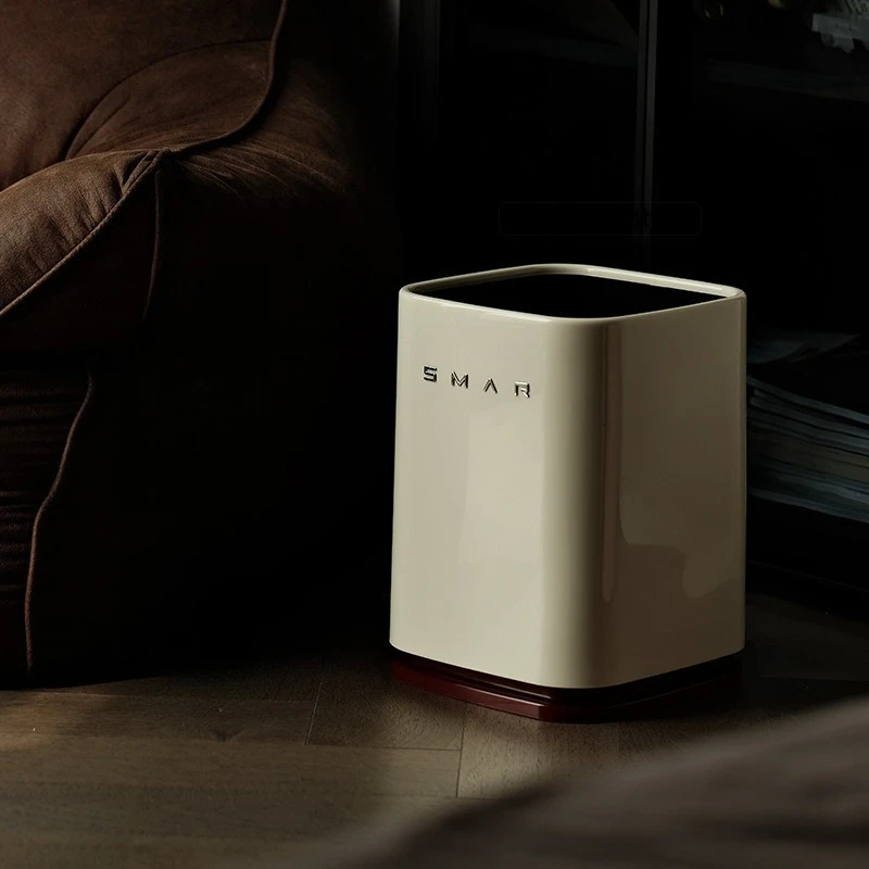 Solid color trash can home design sense living room kitchen bathroom bedroom office study toilet bathroom