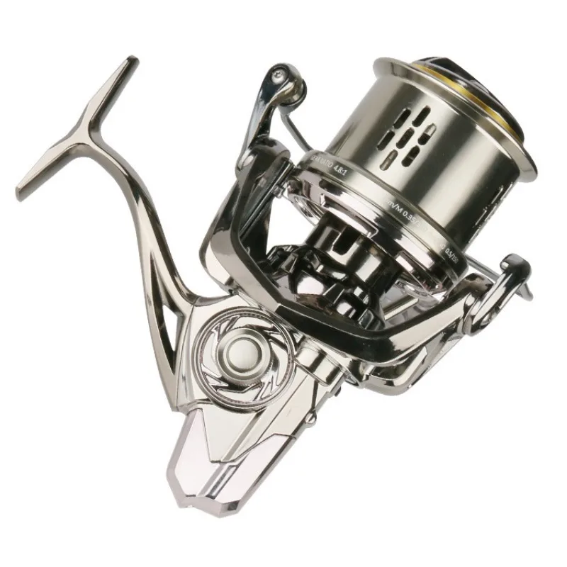 Exquisit  High Quality Manually Adjustable Fishing Baitcasting Reel Size 12000 5000