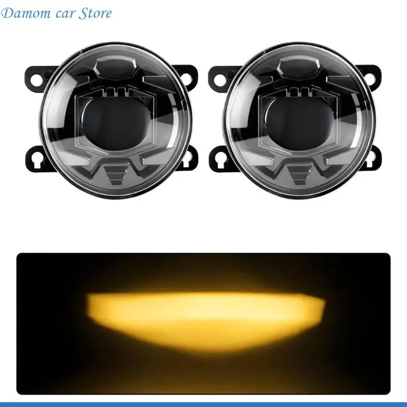 A2UC 2PCS ABS LED Fog Light Option For 21 23 SUV Improved