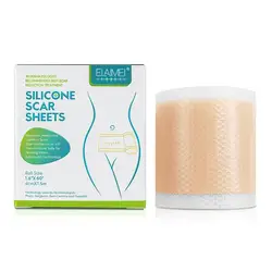 150cm Skin Tone Scar Sticker Reusable Silicone Scars Removal Patch Sheet Burn Repair Gel Soft Flat Strip Self Adhesive