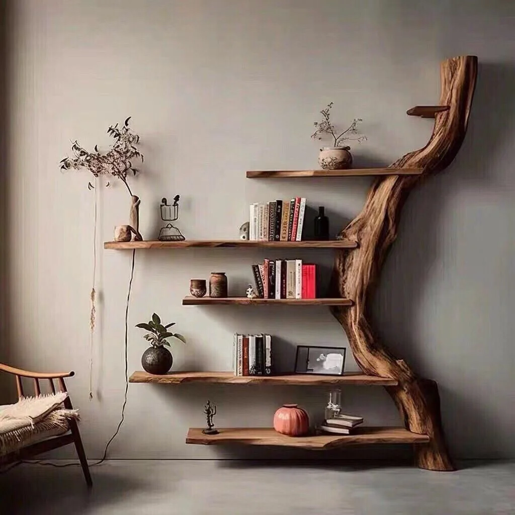 Bogu Shelf – Retro Solid Wood Chinese-Style Display & Storage Bookcase 3