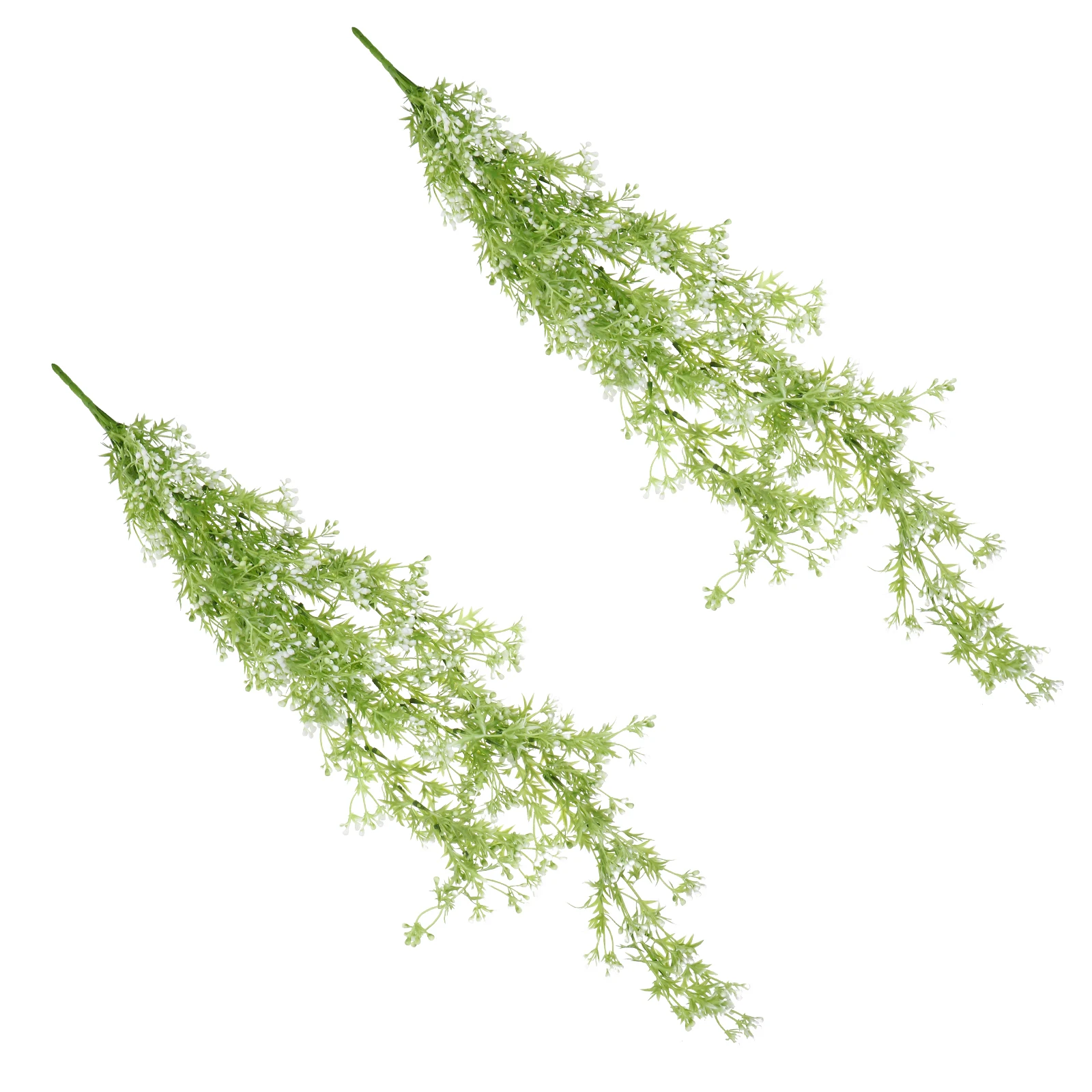 

2Pcs Artificial Greenery Fake Hanging Plants Imitation Vines Wall Decor Garden Supply Home Decoration Party Accessories
