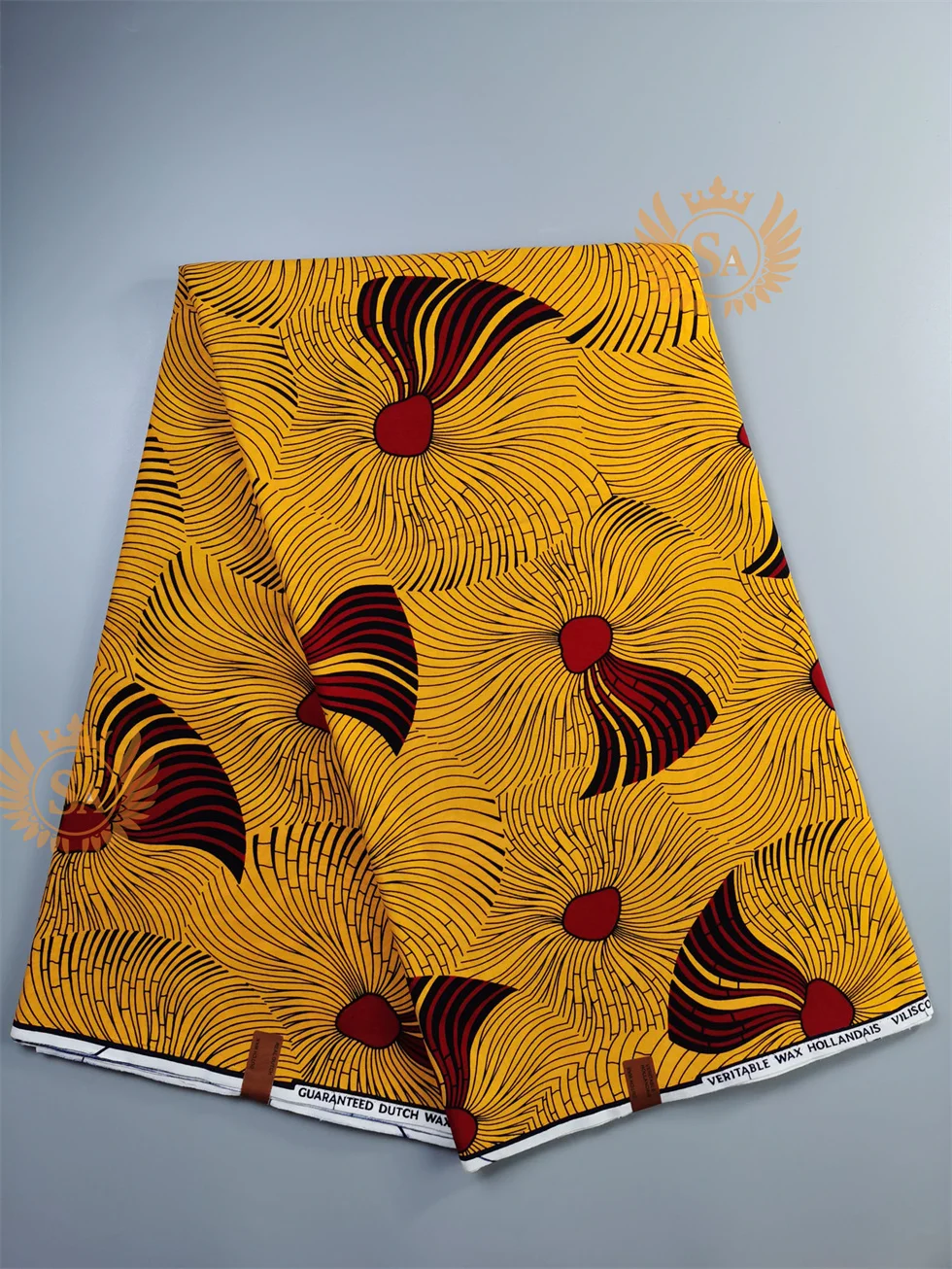 Veritable Wax Guaranteed Real wax print fabric dutch hollandais pagne africa Dress 100% Cotton No2a 33