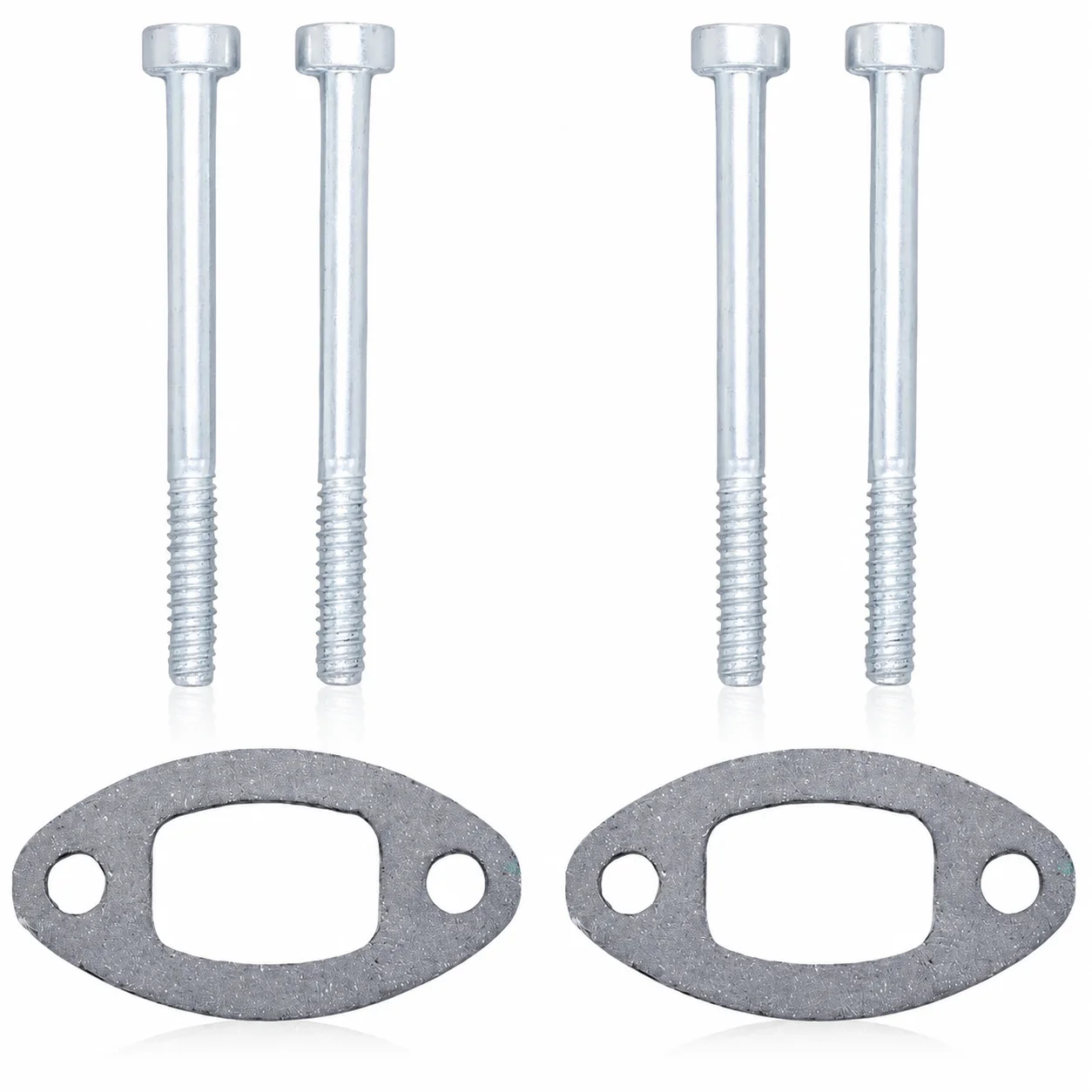 Muffler Gasket Bolts Kit for Stihl FS38 FS55 FS56 FS70 String Trimmer Exhaust Gaskets Screws 4140 149 0602 9075 478 4268 Parts