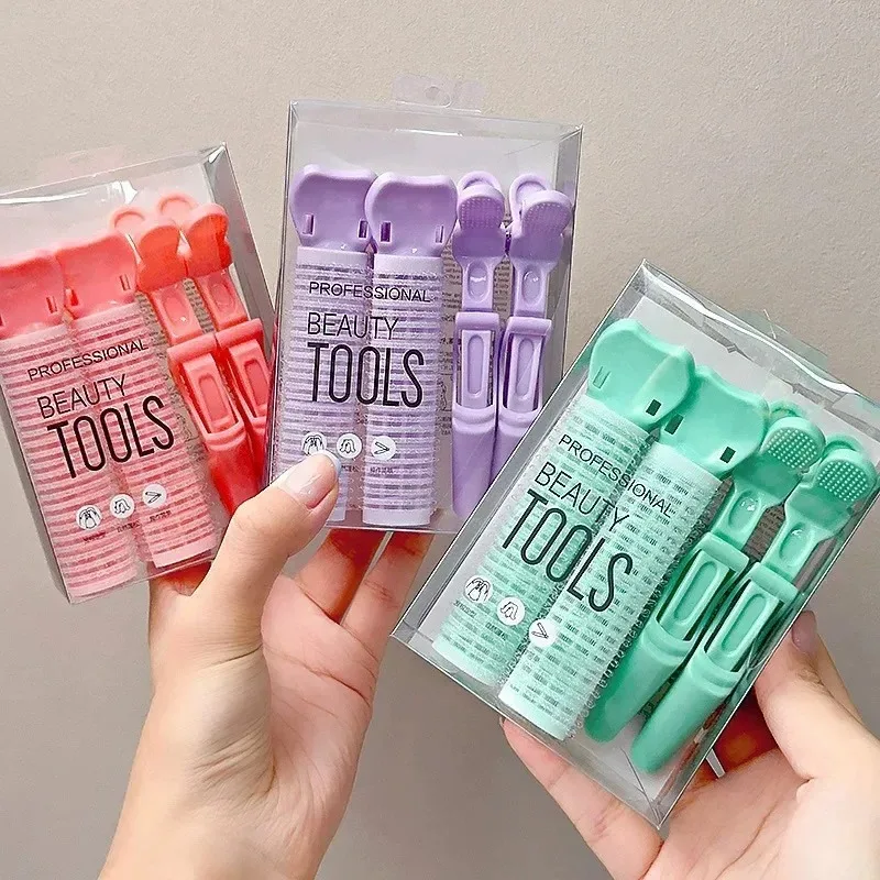 مشبك شعر لصالونات التجميل لتثبيت جذور خط الشعر العالي مع غرة هوائية، أداة تقسيم احترافية لوصلات الشعر