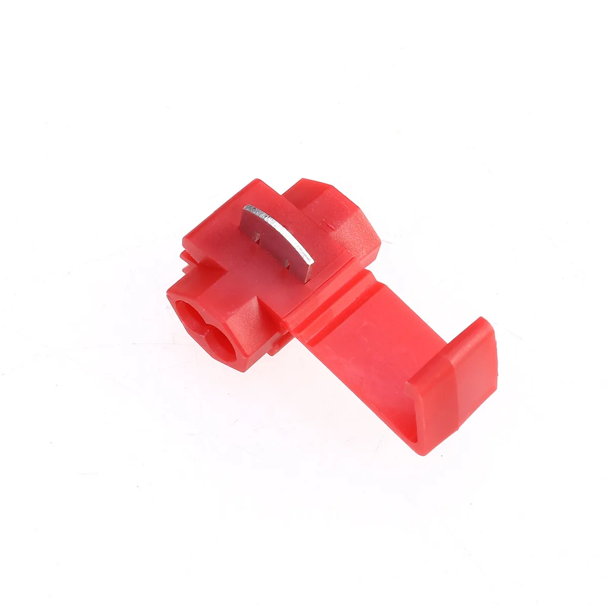100Pcs Electrical Wire Connector Cable Clamps Connector High Temperature Resistance Solderless Branch Terminal