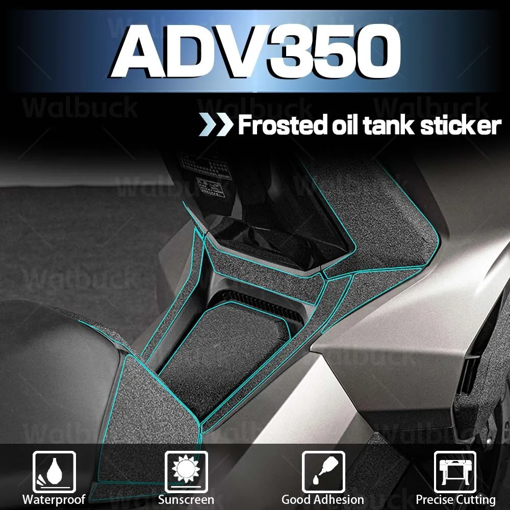 Motorcycle Full Body Protection Sticker Thick Frosted Armor Decal Anti Scratch Accessories For ADV 350 ADV350 adv 350 2025