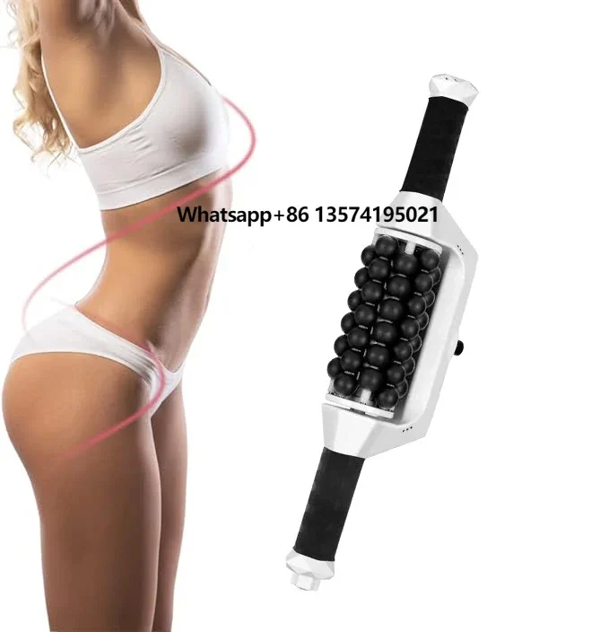 

High Frequency Rolling Massage Electric Lymphatic Drainage Rolling Beads Cylinder Muscle Massager