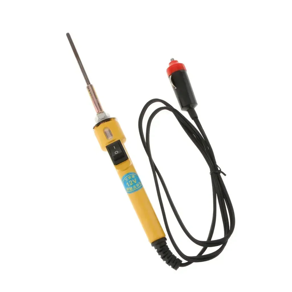 Electric Soldering Iron 12V Soldering Iron Quick Heating Power Tool External Heating Handle Heat Pencil Welding Repair Tools