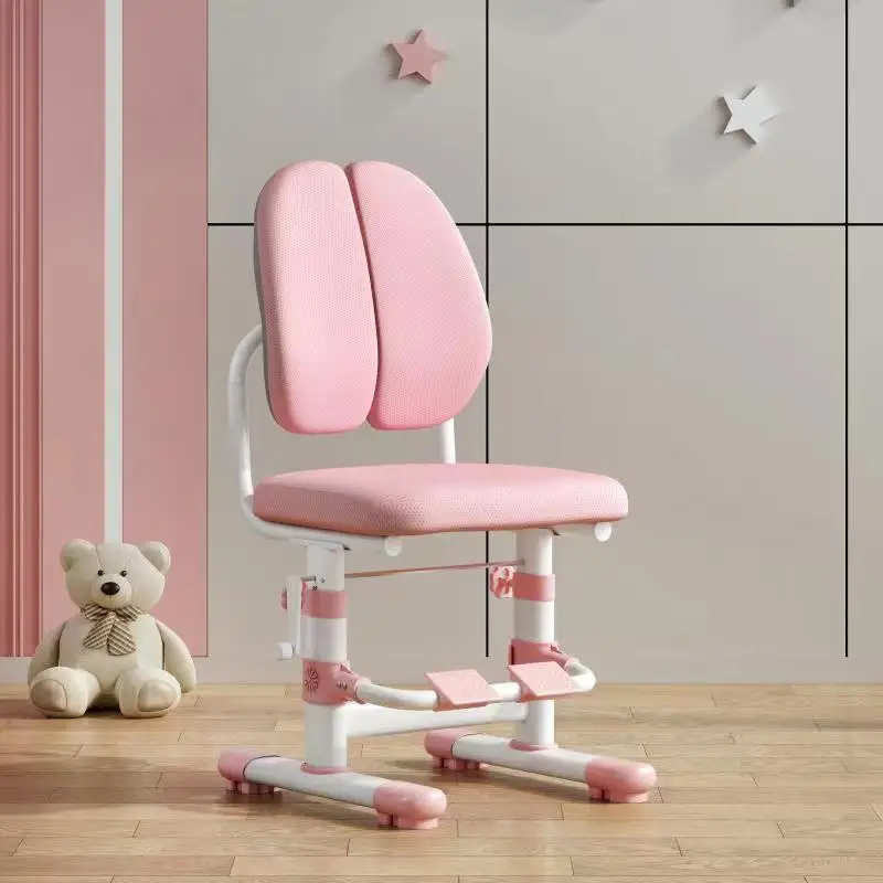 

Computer Elementary School Student Chair Kids Ergonomic Child Office Study Chair Backrest Girl Chaise Enfant Room Furniture