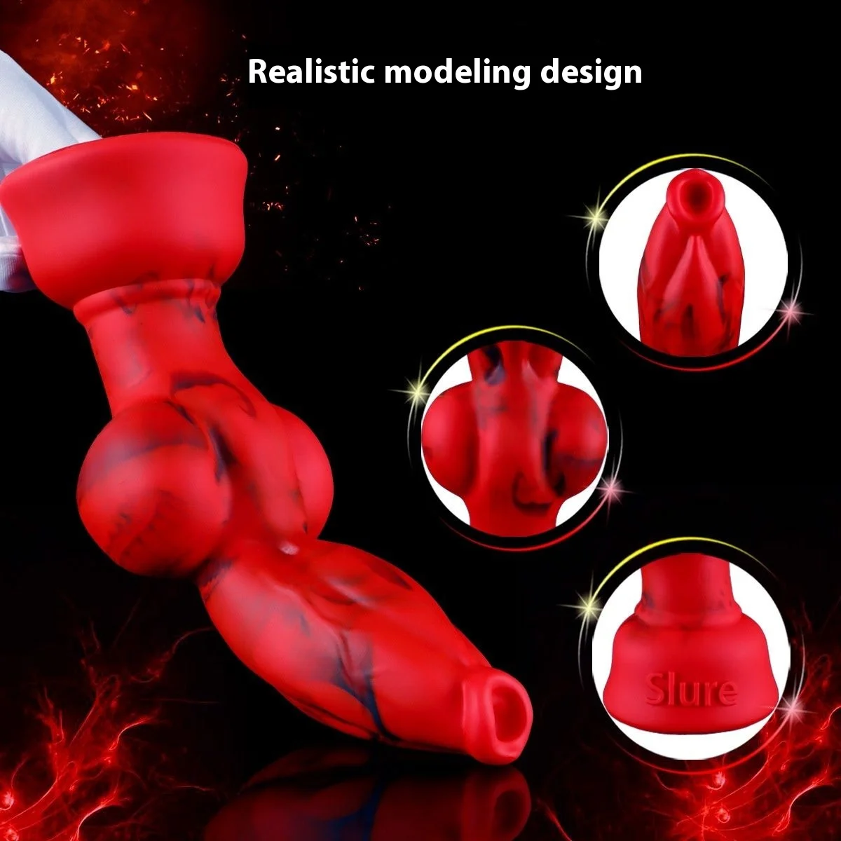 Wolf-Hundeknoten-Dildo, realistisches Fantasy-Monster, Tier, groer Dildo,  Wolf-Penis, Analplug, 18, Sexspielzeug, Paare, Spiel, sexy Ty xxl -  AliExpress 66