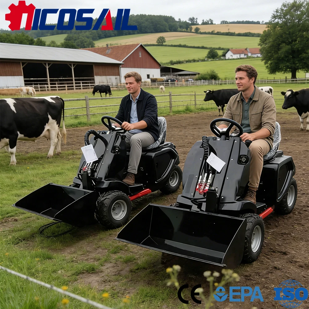 

3 Wheel Loader CE Certified Euro 5 Multifunctional Easy Control for Farm Orchard Construction