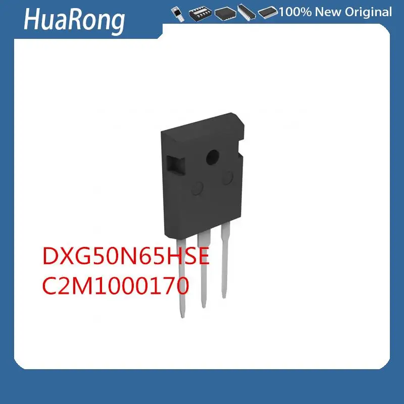 5Pcs/Lot DXG50N65HSE TO-247 IGBT C2M1000170 C2M1000170D