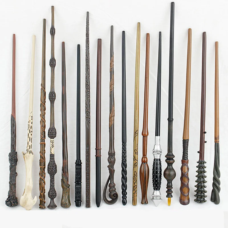 27 Kinds Metal Core Magic Wands Cosplay Magical Sticks Without Box Christmas Gift