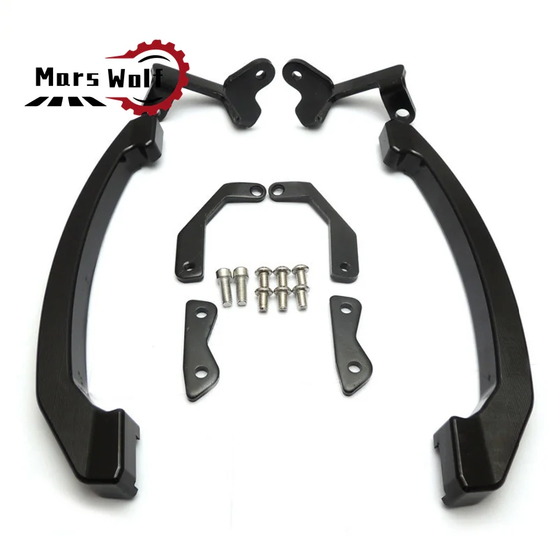 Motorcycle Tail Rear Seat Passenger Pillion Handle Grab Bars Armrest for Yamaha MT07 FZ07 2013 2014 2015 2016 2017 13-17