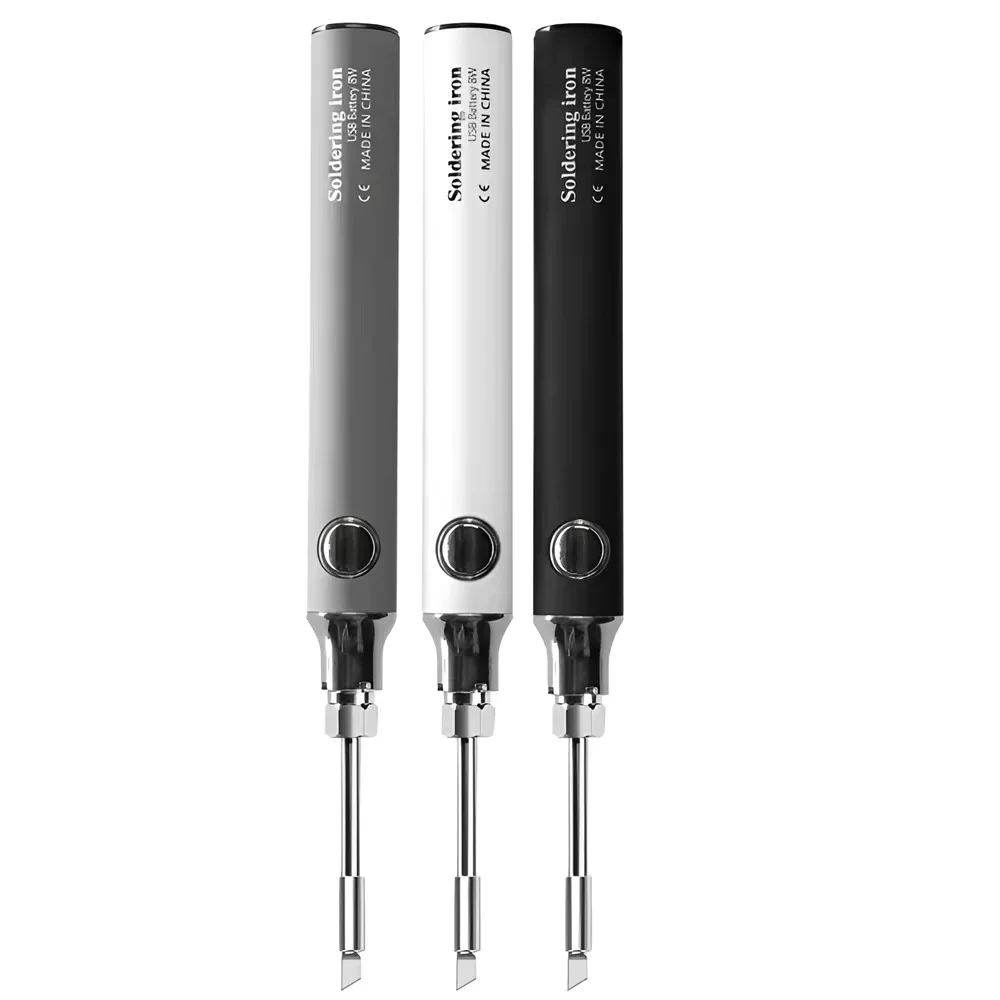 Portable 5V USB Charging Soldering Iron, Thread Cord & Wax Melt Wire Burner Pen for Jewelry, Leathercraft, Crayon