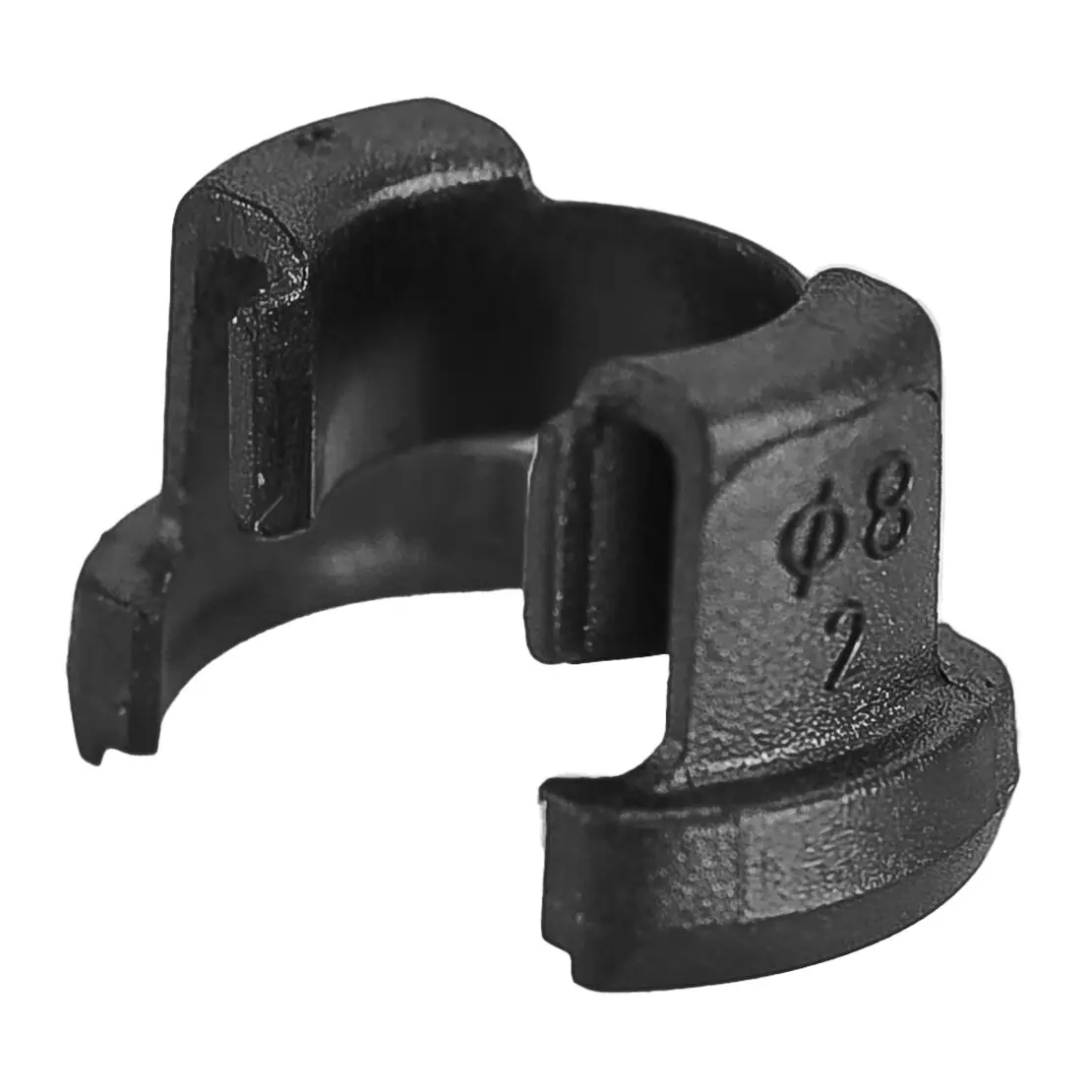 3 قطعة/المجموعة التيار المتناوب المكثف الصلب خط قفل المشبك كليب صالح لتويوتا كورولا كامري RAV4 هايلاندر الأسود 88718-1E150 #5