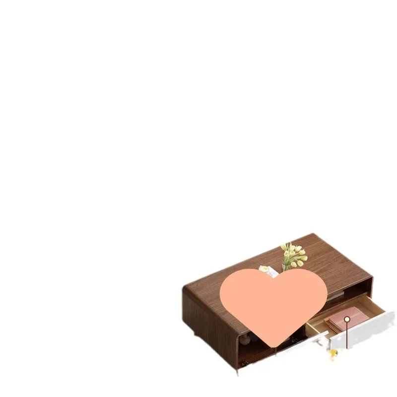 

Chinese style, coffee table table, pure solid wood, living room, household, small apartment, light luxury