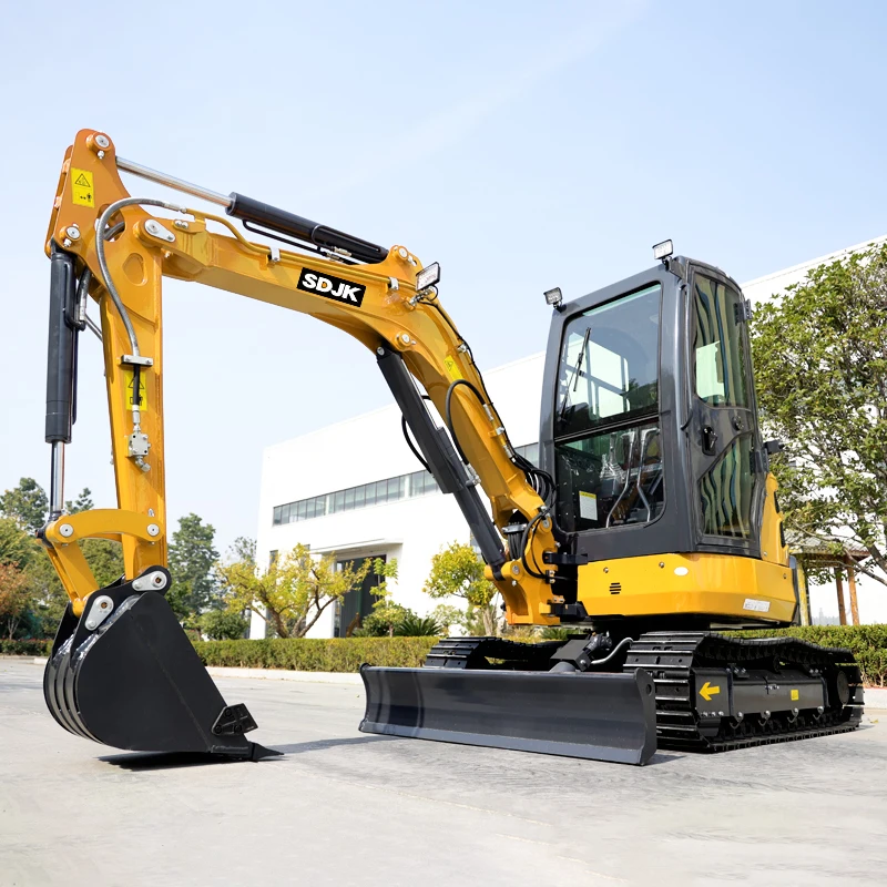 2026   Mini Excavator 3.5 Ton EPA Euro 5 Kubota Engine Crawler Digger Farm Used 1 Ton 2 Ton Home Mini Excavator Machine