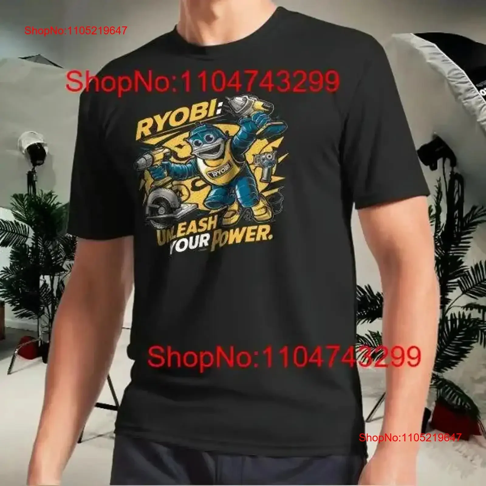 Ryobi leaf blower Active T Shirt Logo Men's Funny Size S to 5XL vintage Washed Comfortable graphic fashion Casual Stylish