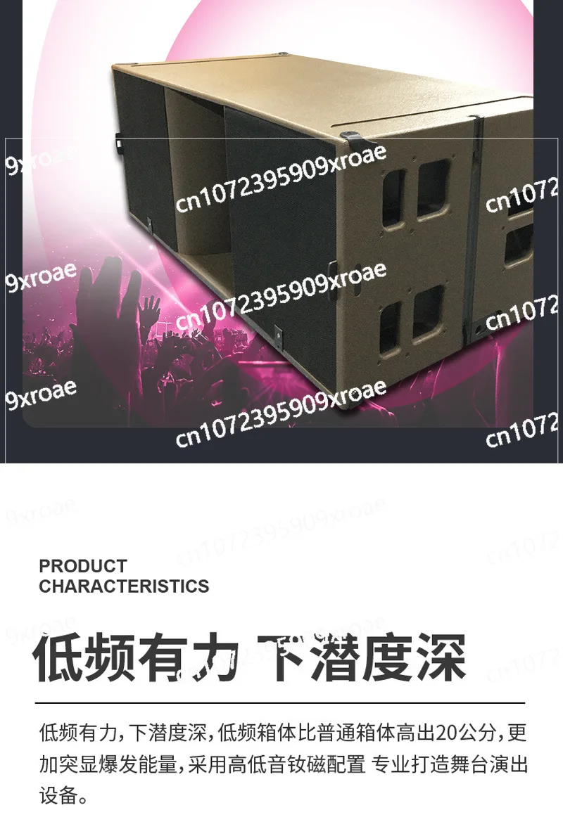 Dualer 18-Zoll-Subwoofer Outdoor Performance Professional