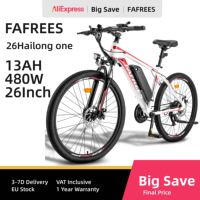 FAFREES 26 Hailong One 250W Electric Bicycle 26Inch Bike 36V 13Ah Adult Electric Motorcycle Ebike Outdoor MTB Mountain Bicycle