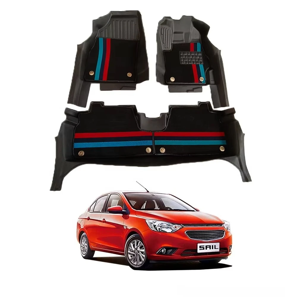 

Hot sale! Universal Fit Waterproof and Fireproof TPE Completely Covered Extension Rubber 5D TPE Car Foot Mat for SAI