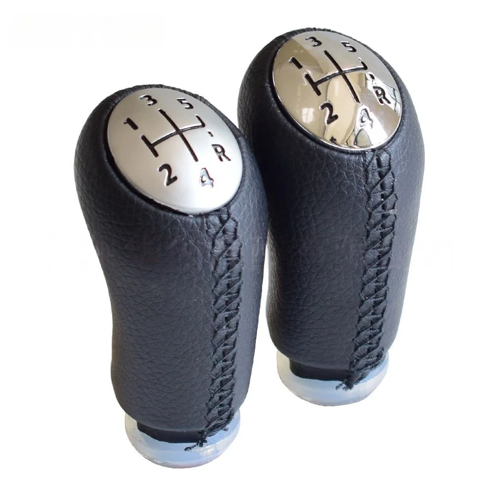 

Для Renault Laguna Megane II MK2 MK3 Clio 3 03-09 Kangoo 2009 MT 5-скоростная кожа/ABS ручка переключения передач аксессуары